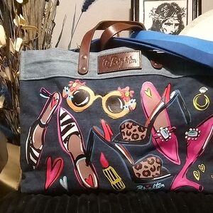Brighton Women's Vibrant Graphic Tote